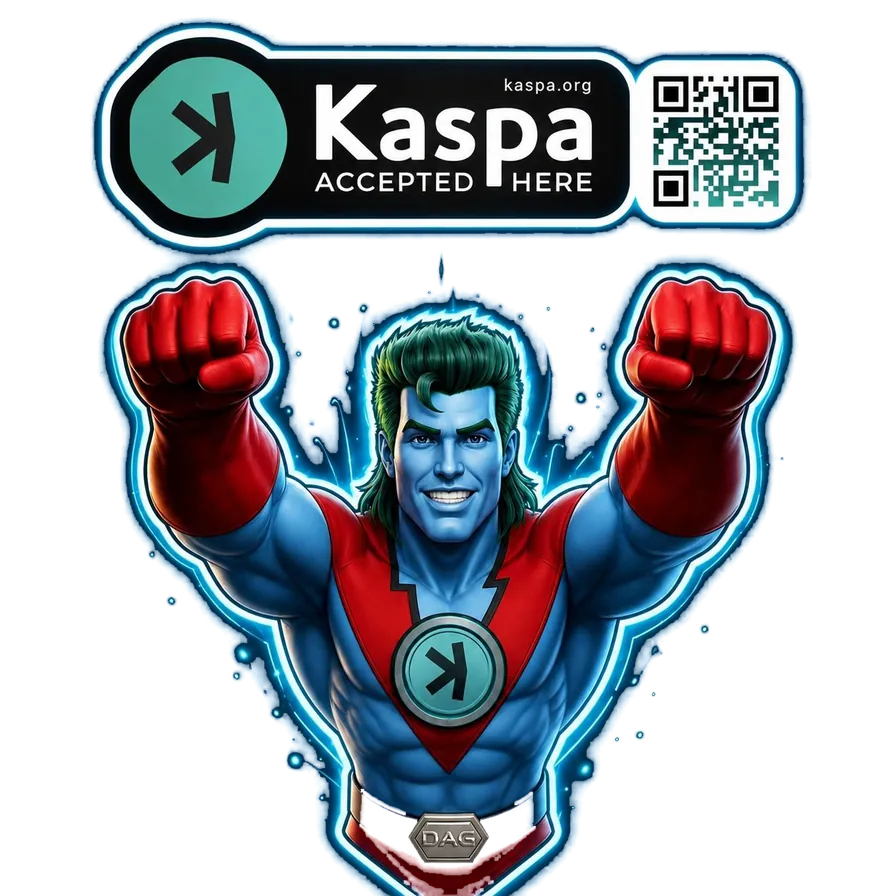 Kaptain Kaspa — Kaspa accepted here
